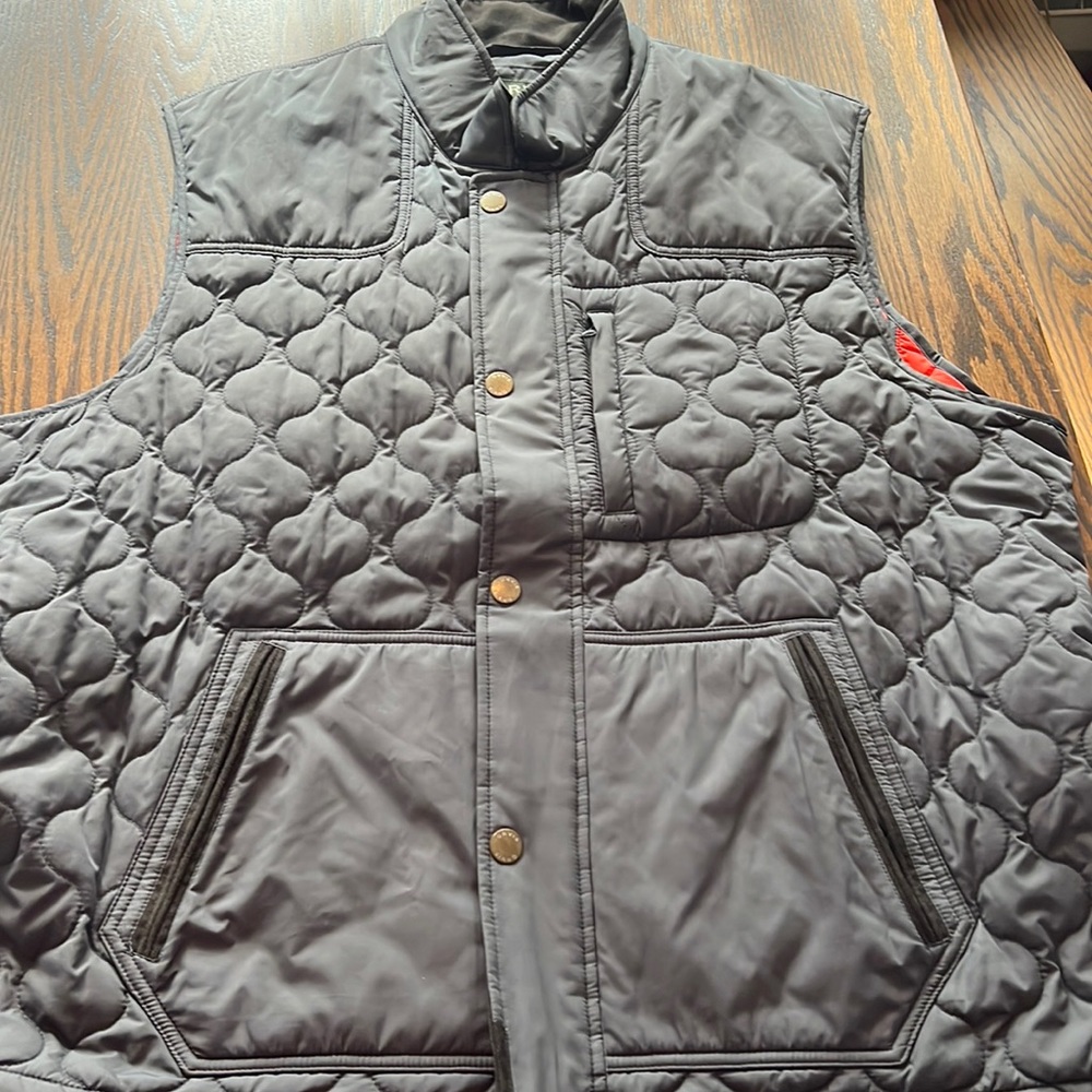 Mens Orvis Quilted Field Vest